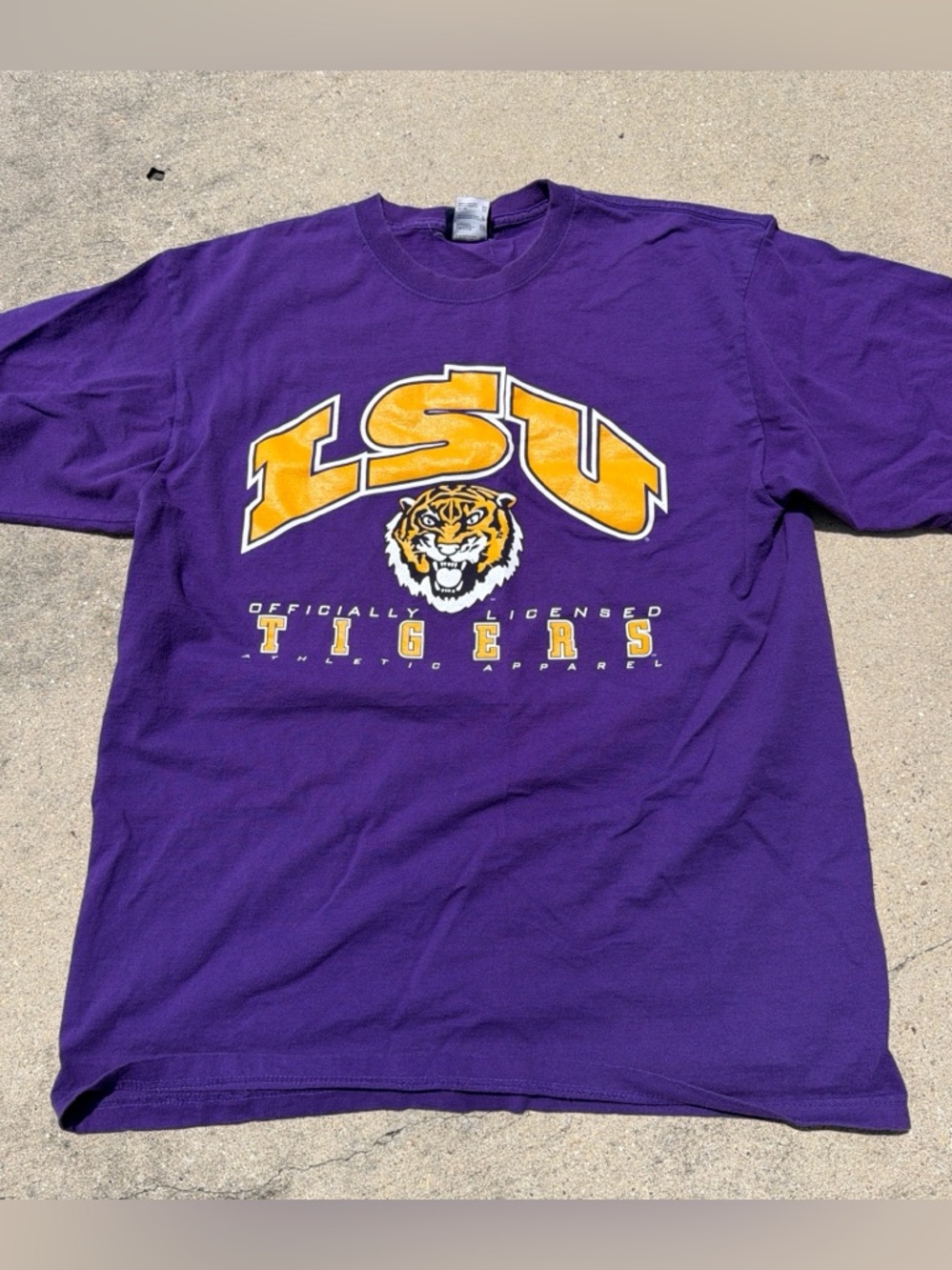 LSU Tigers Purple Graphic Tee